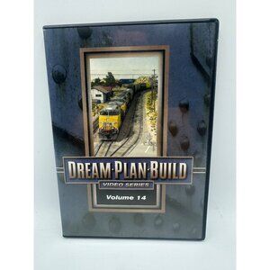 Dream Plan Build Volume 14 DVD 2008 Model Train Collector Kalmbach Publishing